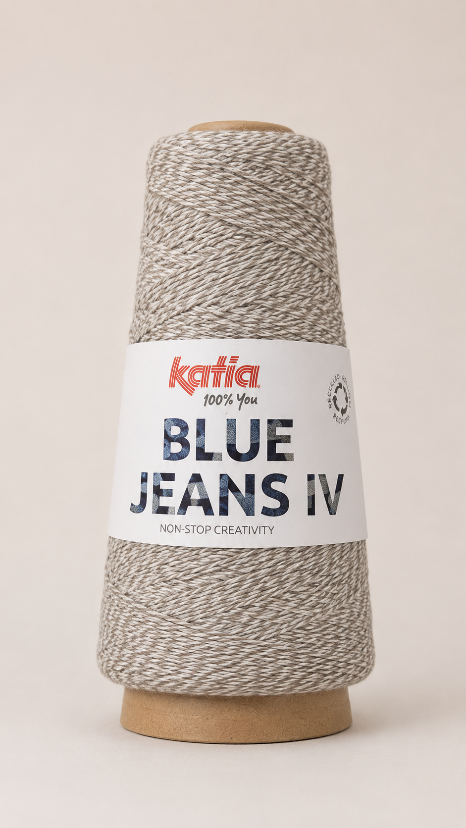 Gerecycled denim garen Blue Jeans IV, gemengd, katoen en gerecyclede vezels