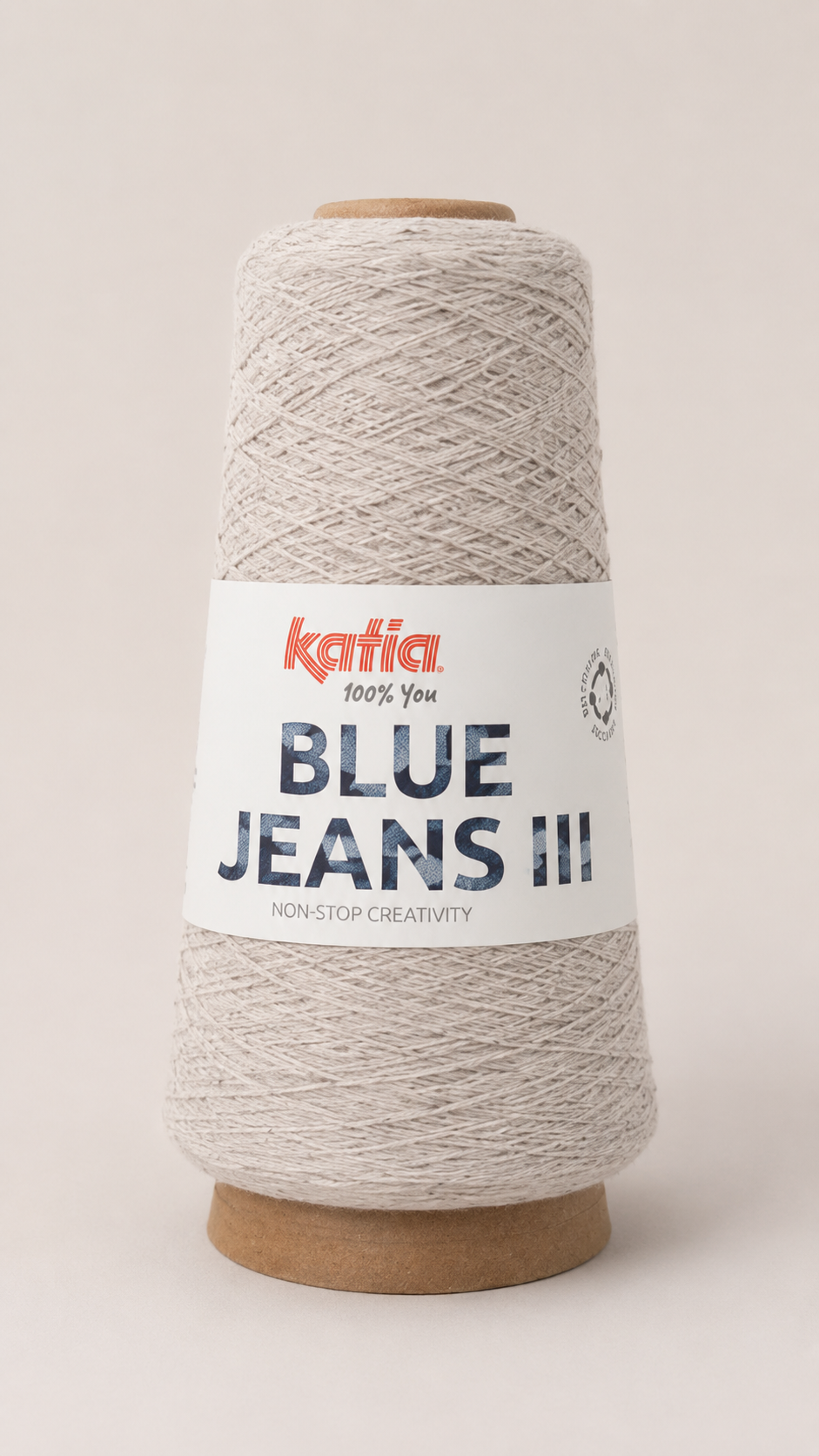 Gerecycled denim garen Blue Jeans III, gemeleerde look, katoen en gerecyclede vezels