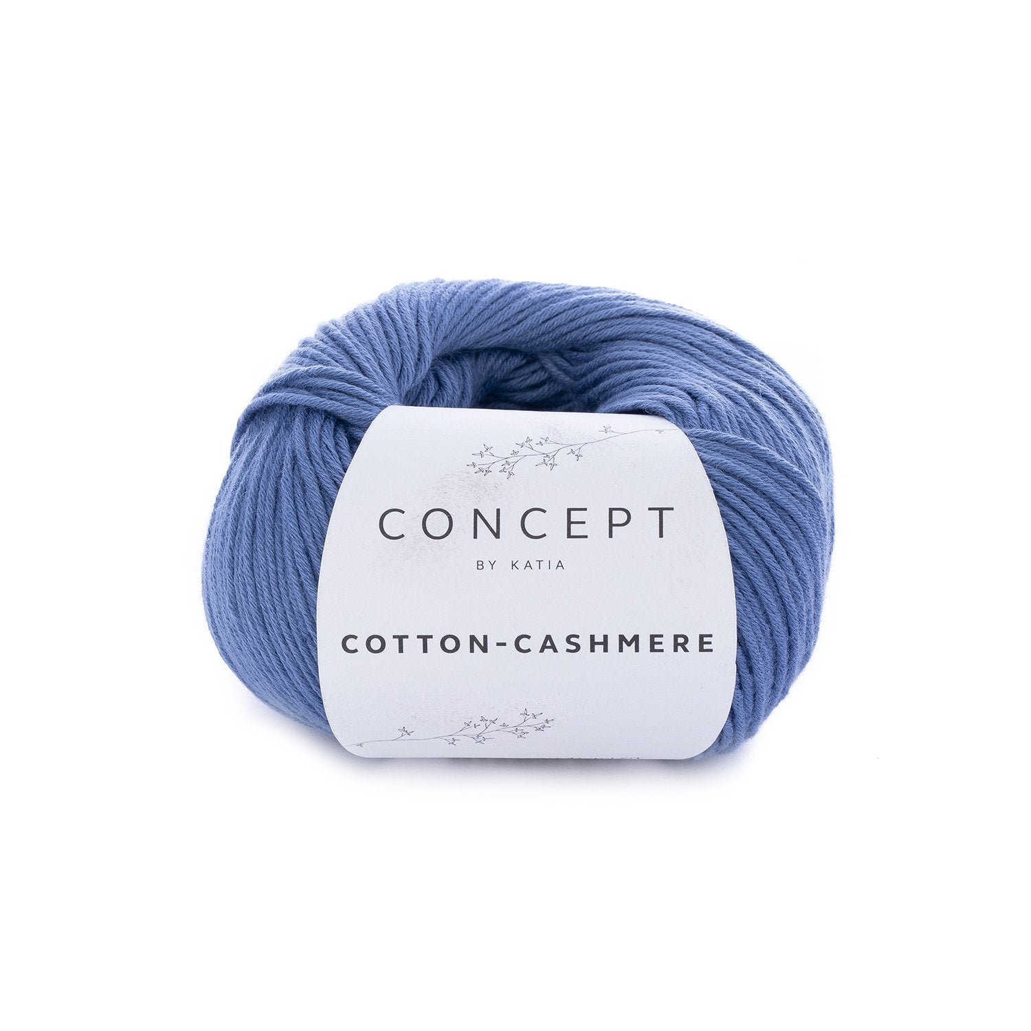 Katoen-cashmeregaren Cotton Cashmere in jeans, zacht en fijn voor alle seizoenen