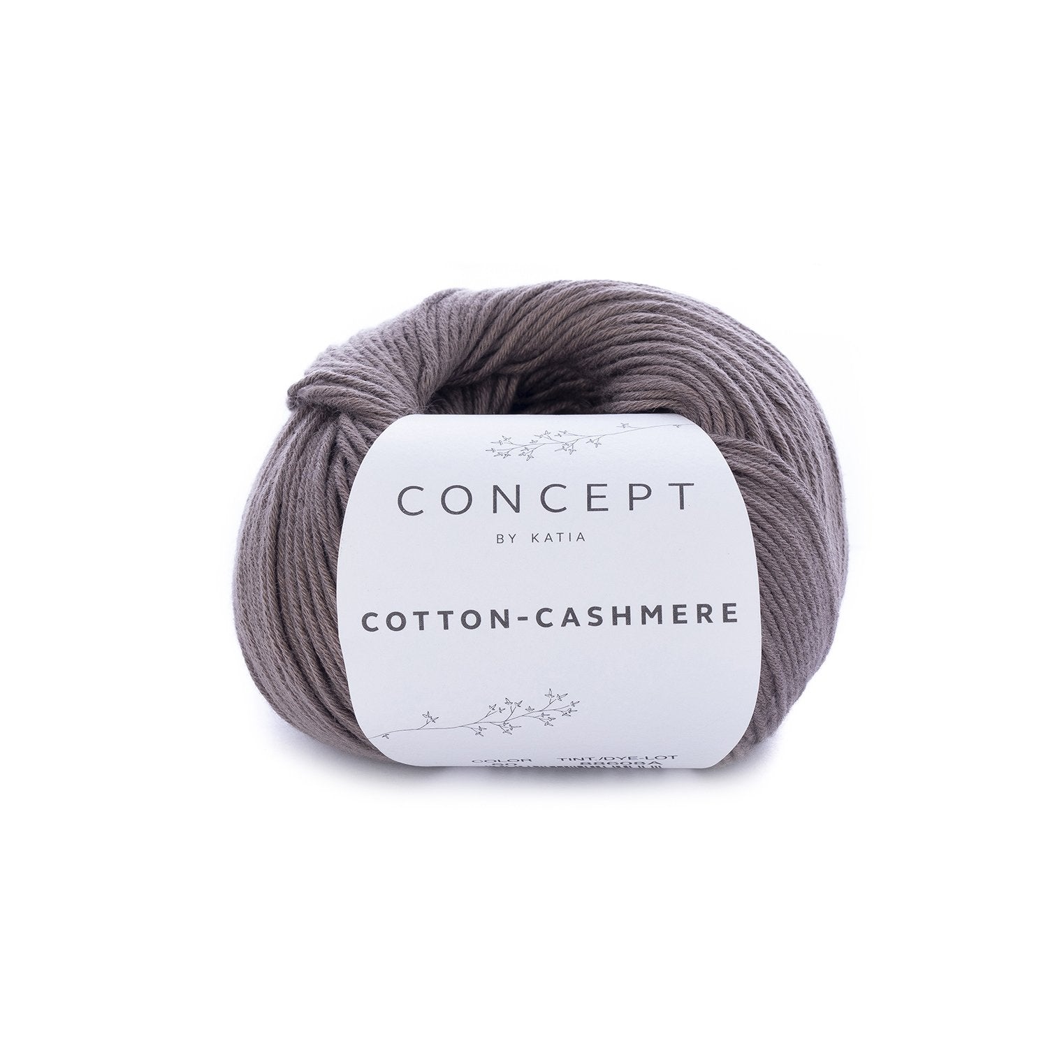 Katoen-cashmeregaren Cotton Cashmere in reebruin, zacht en fijn voor alle seizoenen