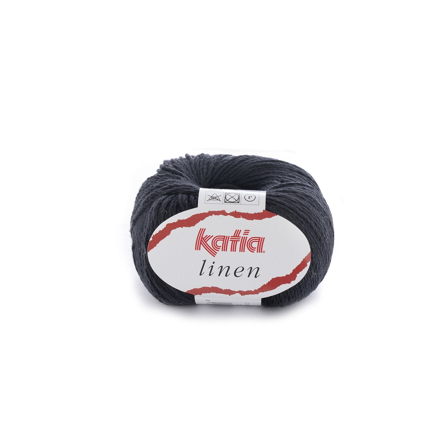 Katoen-linnengaren Linen in zwart, geschikt voor zomerse kleding