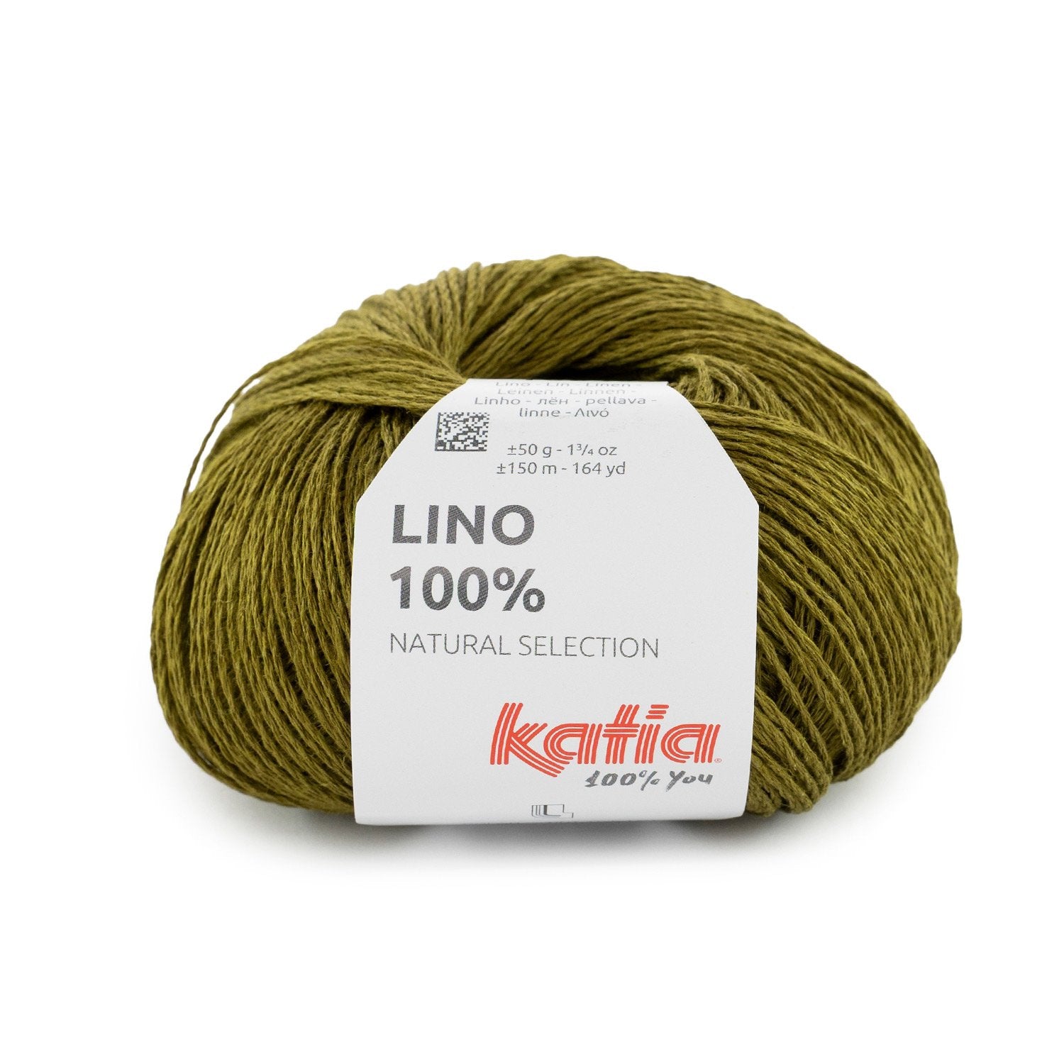 Linnen breigaren 100% lino in kaki, licht en ademend voor zomerse projecten
