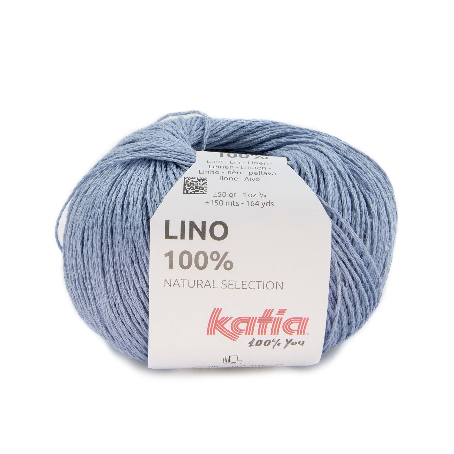 Linnen breigaren 100% lino in licht jeans, licht en ademend voor zomerse projecten