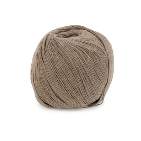 Zacht cashmere-katoengaren Sweet Cashmere in breien katoen cashmere licht nerts, fijn en warm